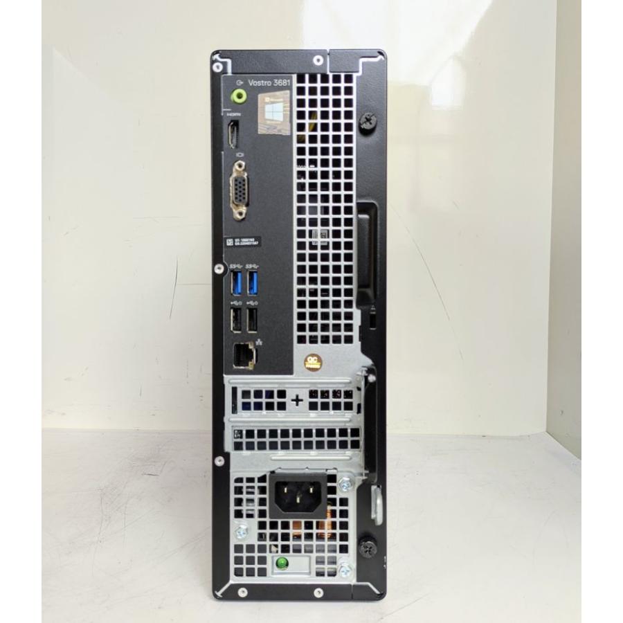 Windowsデスクトップ Dell Vostro 3681 i3-10100 (79 第10世代i3 中古デスクトップ Microsoft Office付き DELL Vostro 3681