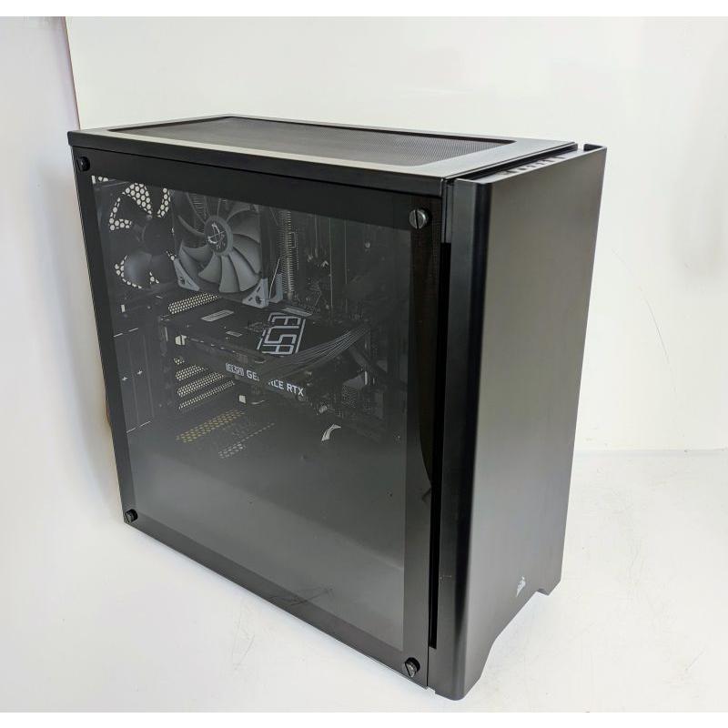 自作ゲーミングPC/Core i5-9400/16GB/RTX2060 中古自作ゲーミングPC】 GeForce RTX 2060 SUPER / Core i5-9400F 16GB