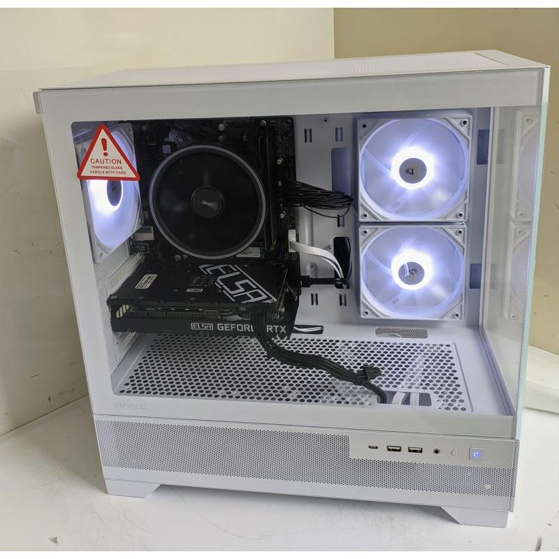 中古自作ゲーミングPC　SSD搭載 中古自作ゲーミングPC】新品SSD搭載 / ケース・CPUクーラー新品