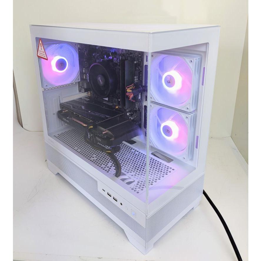 中古自作ゲーミングPC】ケース・SSD新品使用 / Radeon RX 6600 XT
