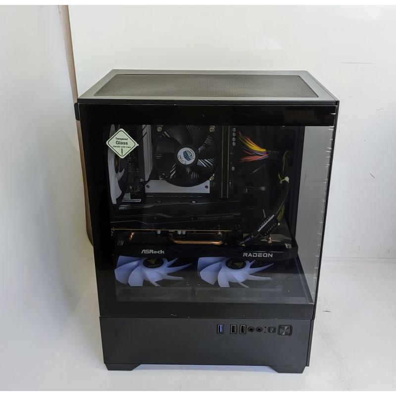 中古自作ゲーミングPC】ケース・SSD新品使用 / Radeon RX 6600 XT Core 