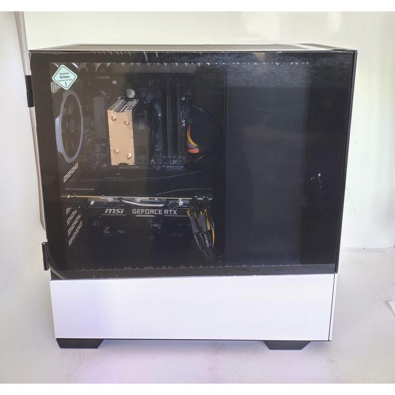 中古自作ゲーミングPC】ケース・CPUクーラー新品使用 / GeForce RTX 