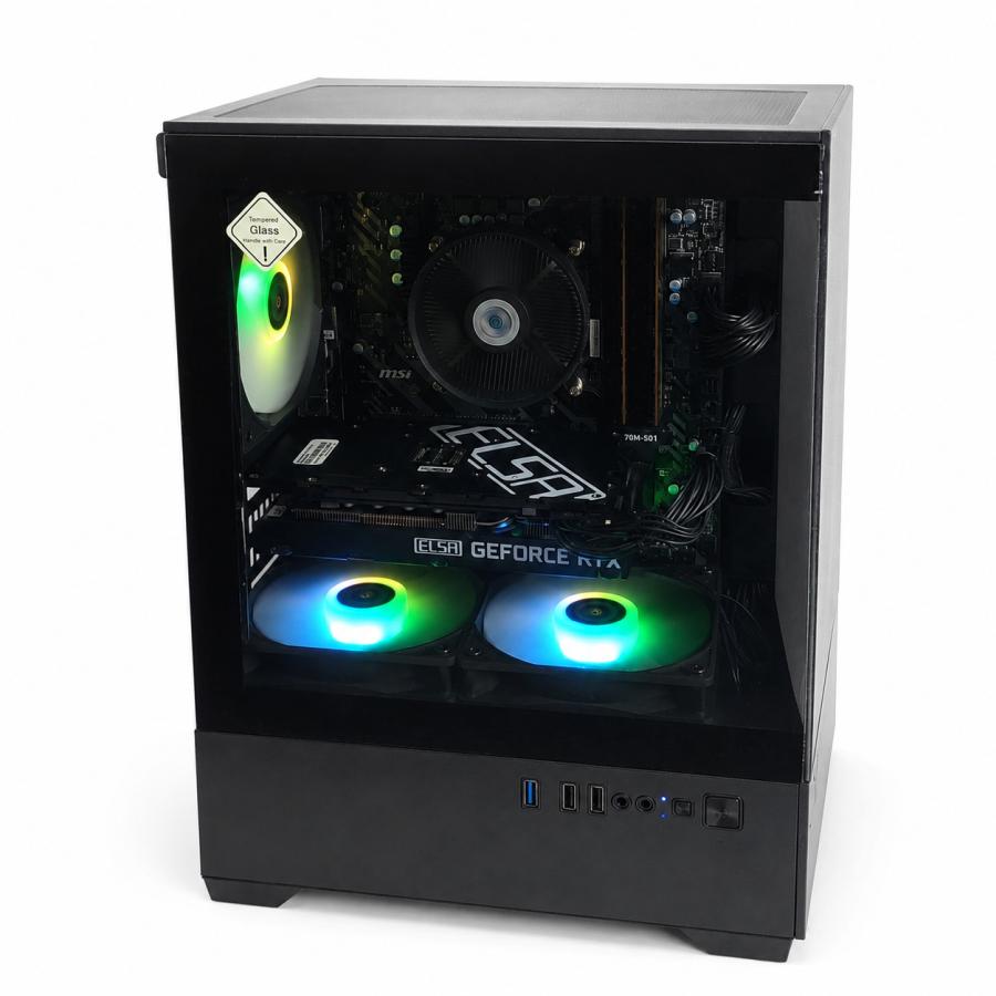 中古自作ゲーミングPC】 ケース・SSD新品使用 / GeForce RTX 2060 Core 