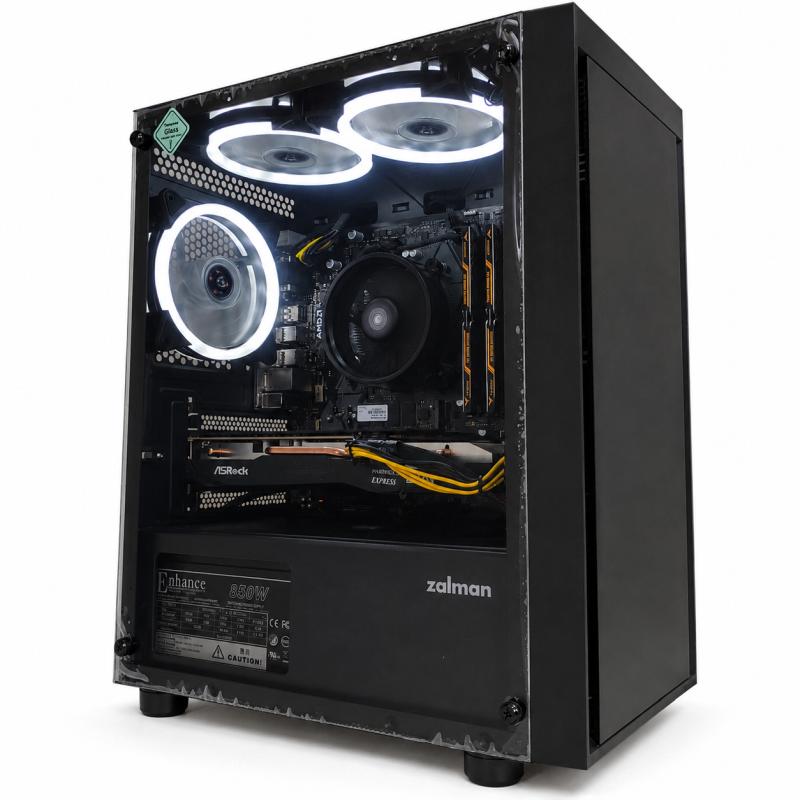 中古自作ゲーミングPC】ケース・SSD新品使用 / Radeon RX 6600XT