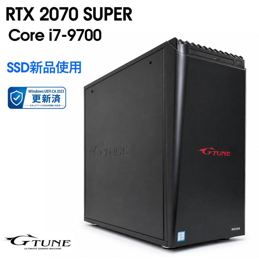 G TUNE 【中古ゲーミングPC】新品SSD使用 / mouse GTUNE GeForce RTX