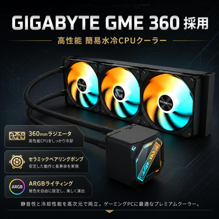 中古自作ゲーミングPC】新品ケース・CPUクーラー / GeForce RTX 3070