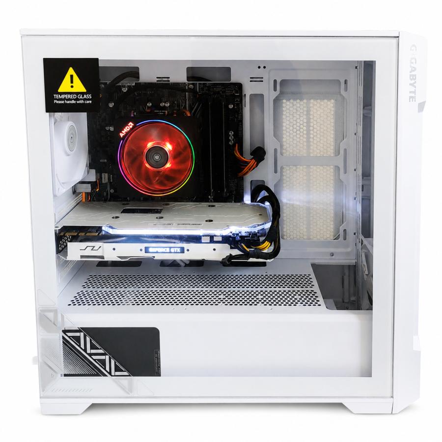 中古自作ゲーミングPC】新品ケース使用 / GeForce GTX 1070 Ti Ryzen 7