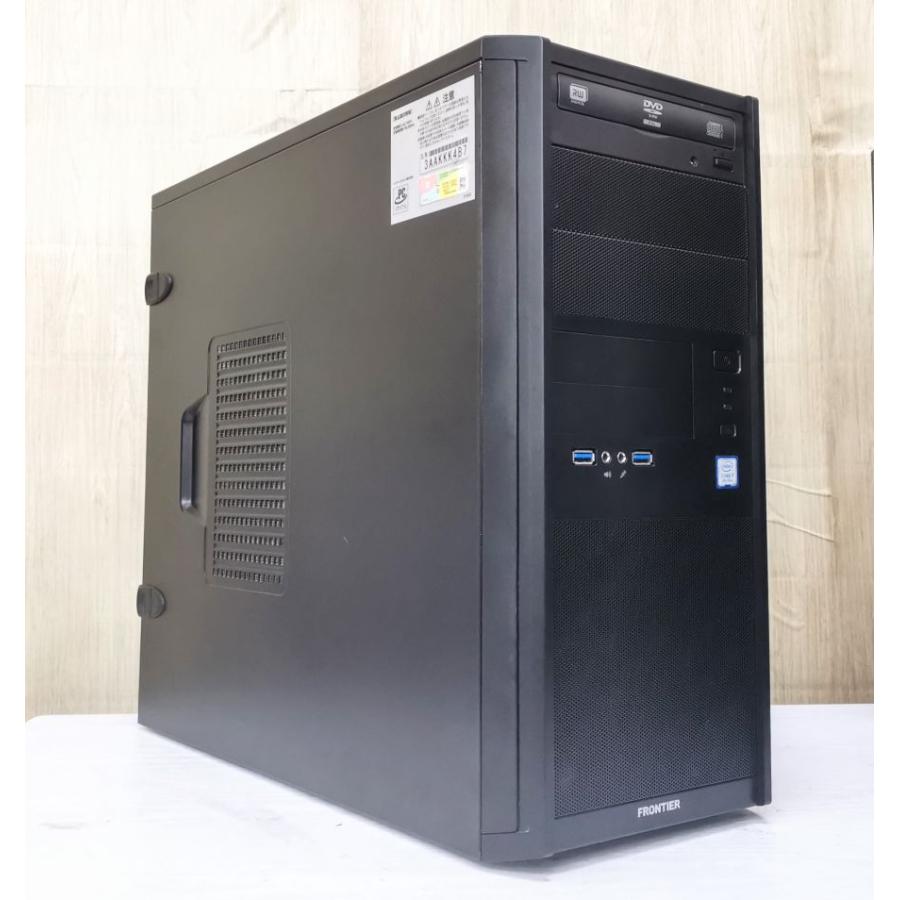 中古ゲーミングPC】FRONTIER / GeForce GTX 1070 Ti Core i7-8700 16GB