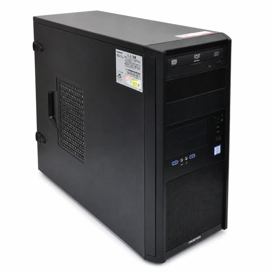 中古ゲーミングPC】FRONTIER / GeForce GTX 1070 Ti Core i7-8700 16GB