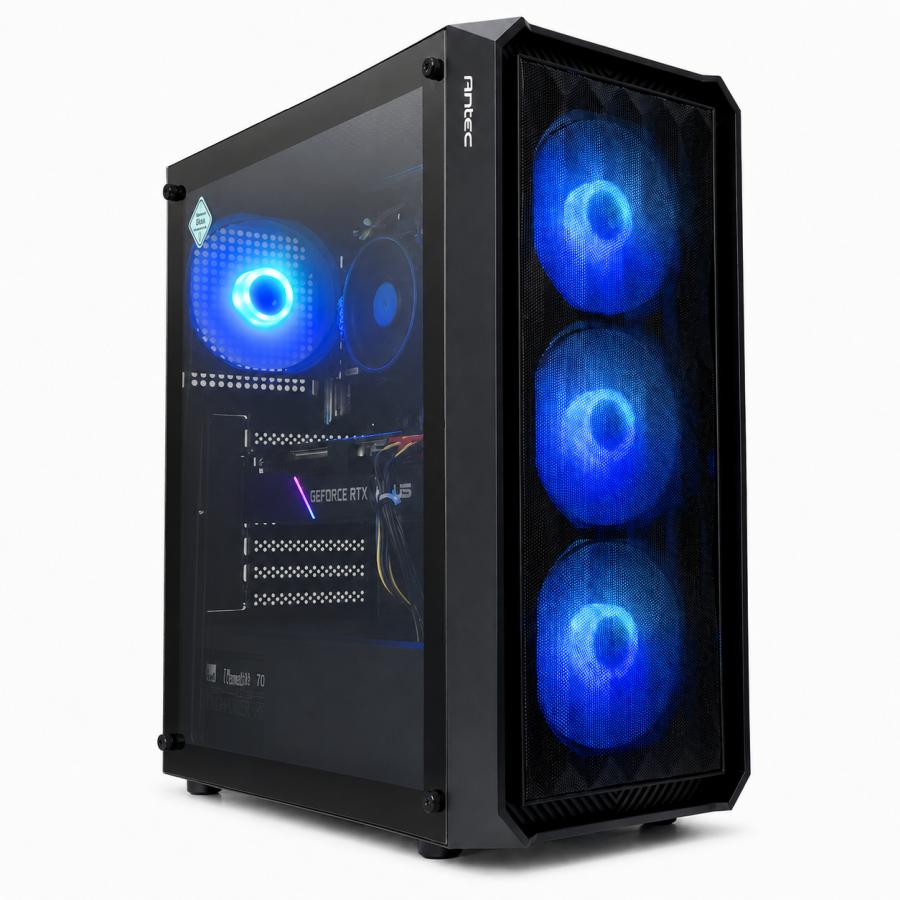 【只今】自作ゲーミングPC Ryzen5 RTX2070SUPER 中古自作ゲーミングPC】 SSD新品使用 /GeForce RTX 2070 SUPER / Ryzen