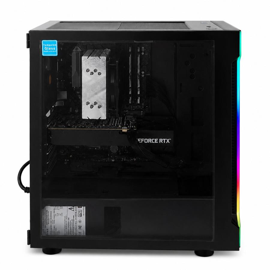 自作PC（Core i7-9700K+RTX2060SUPER） 中古自作ゲーミングPC】GeForce RTX 2060 SUPER / Core i7-9700K 16GB