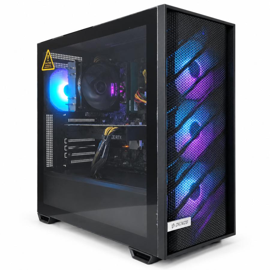 中古自作ゲーミングPC】新品ケース使用 / GeForce RTX 2070 SUPER Core