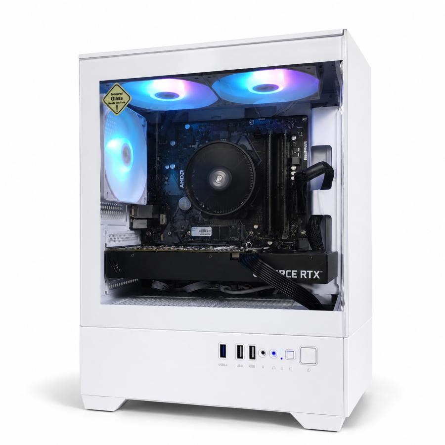 RYZEN 5 3500 RTX2060 SUPPER 新品自作パソコン 中古自作ゲーミングPC】ケース・SSD新品使用 / GeForce RTX 2060 SUPER