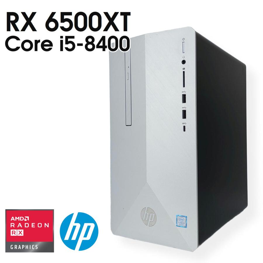エイチピー 【中古ゲーミングPC】hp Pavilion / Radeon RX 6500XT Core 