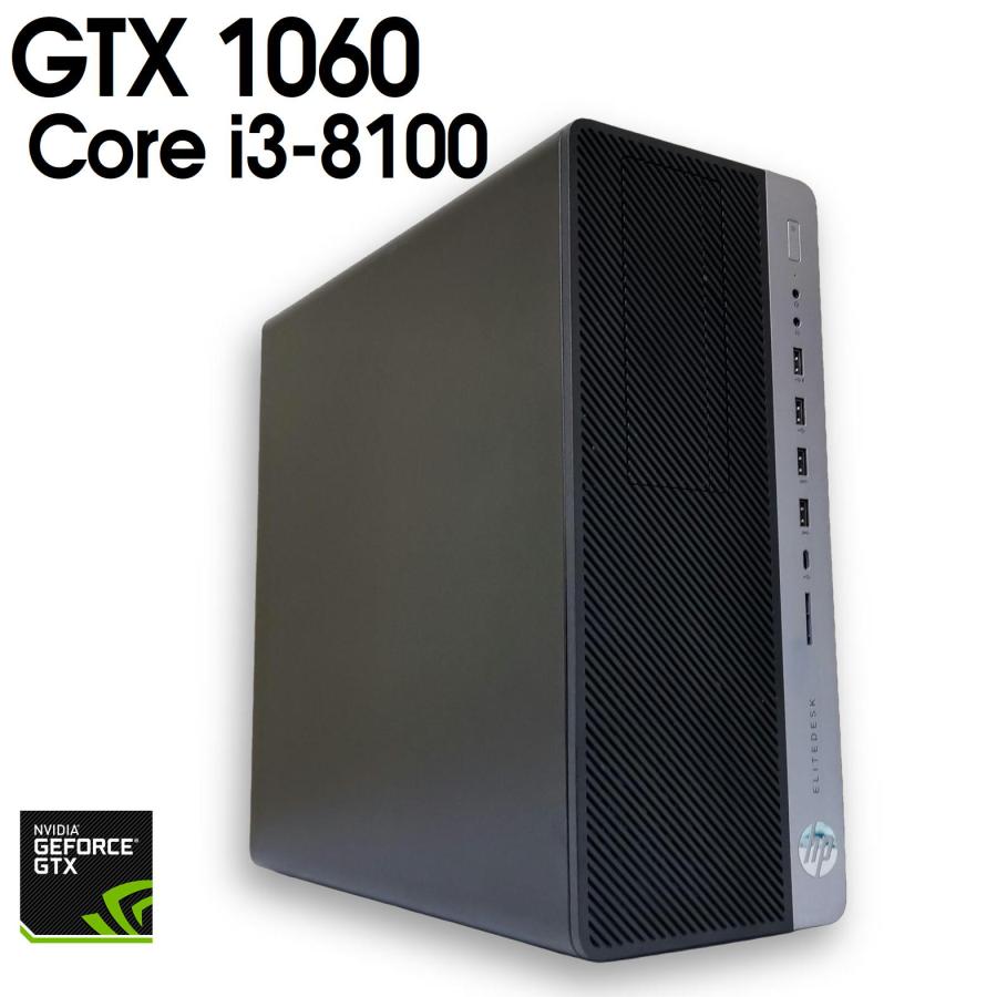 EliteDesk 【中古ゲーミングPC】hp Elite Desk 800 G4 TWR / GeForce 