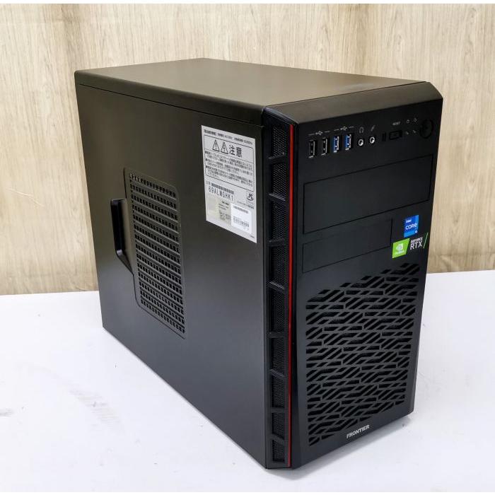 RTX 3060ゲーミングPC フロンティア Intel core i5 中古ゲーミングPC】FRONTIER / GeForce RTX 3060 Core i5-12400F 16GB
