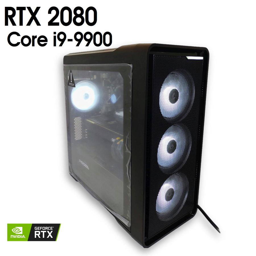 中古自作ゲーミングPC】新品ケース使用 / GeForce RTX 2080 Core i9