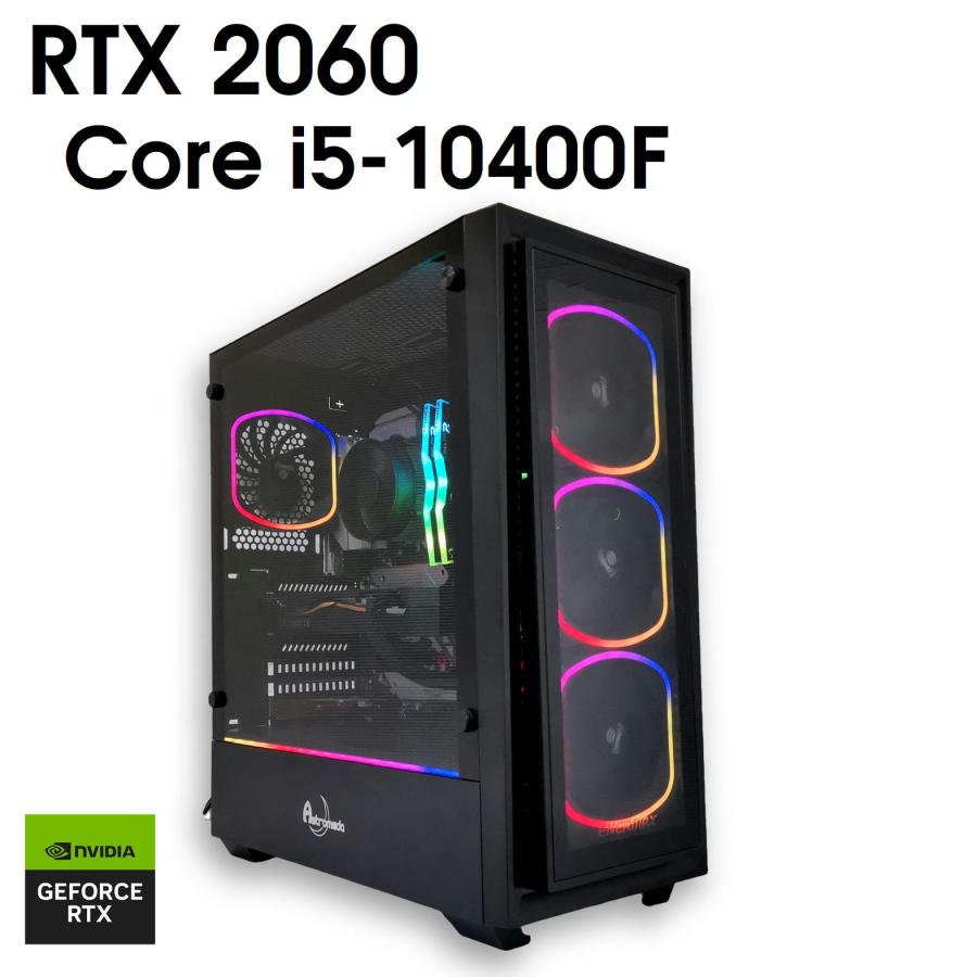 中古ゲーミングPC】Astromeda BTO / GeForce RTX 2060/ Core i5-10400F