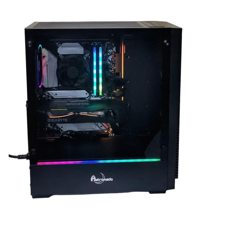 ゲーミングPCフルセット i5 DDR4 12GB SSD128GB+500GB ゲーミングPC