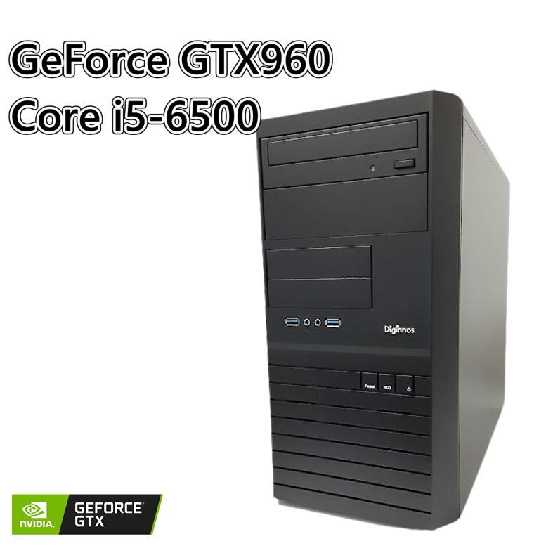 ゲーミングPC!! i5 6500 8G GTX960 windows10 中古ゲーミングPC】GeForce GTX960 4GB / Core i5-6500 8GB SSD