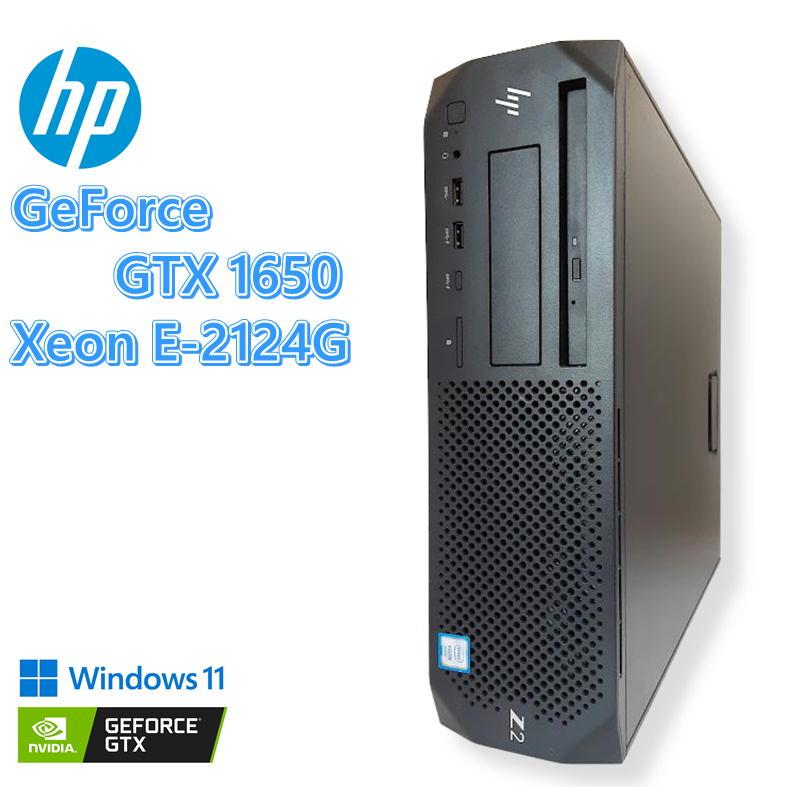 中古ゲーミングPC】HP Z2 / GeForce GTX 1650 / Xeon E-2124G / 16GB