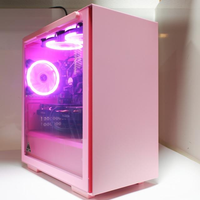 中古ゲーミングPC/新品パーツ多数】 Radeon RX 6600/Core i5-8500/16GB 