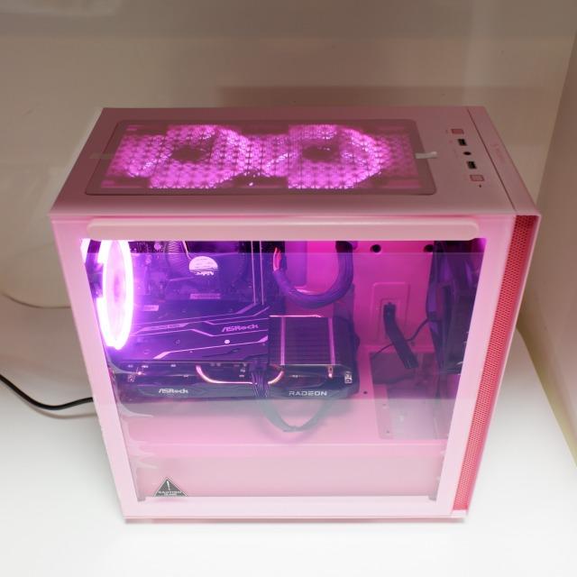 中古ゲーミングPC/新品パーツ多数】 Radeon RX 6600/Core i5-8500/16GB 