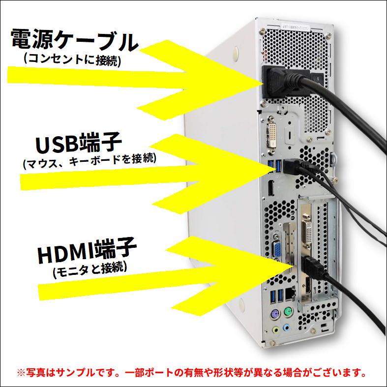 富士通（FUJITSU） 【中古ゲーミングPCフルセット】新品SSD 第8世代