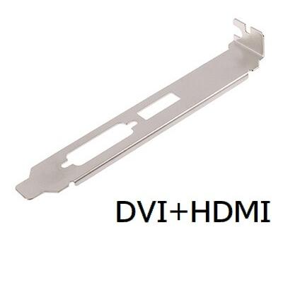 ビデオカード用フルハイトブラケット DVI+HDMI グラボ交換用ブラケット