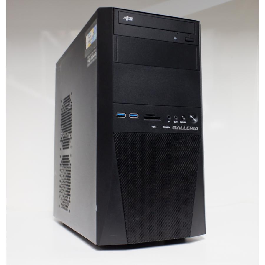中古ゲーミングPC】ガレリア Core i5 / GTX1050 新品SSD GALLERIA 