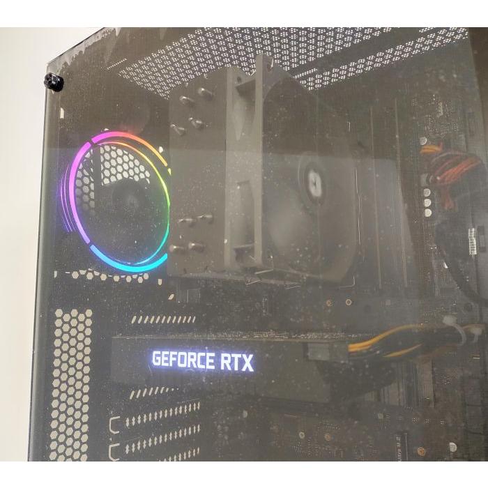 自作中古ゲーミングPC】新品ケース使用 / GeForce RTX 2060