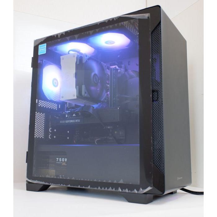 自作ゲーミングPC i7 10700K RTX3060Ti 新品ピラーレスケース 自作ゲーミングPC i7 10700K RTX3060Ti 新品ピラーレスケース