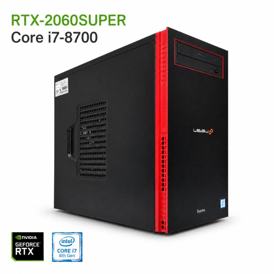 iiyama 【中古ゲーミングPC】iiyama level∞ M037 / GeForce RTX 2060