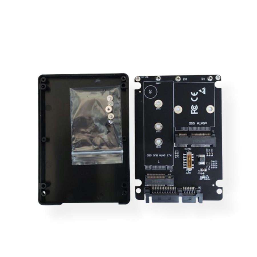 M.2 SSD or mSATA → SATA3 変換ケース 変換アダプタ 同時搭載 M.2 SSD or mSATA → SATA3 変換ケース 変換アダプタ 同時搭載