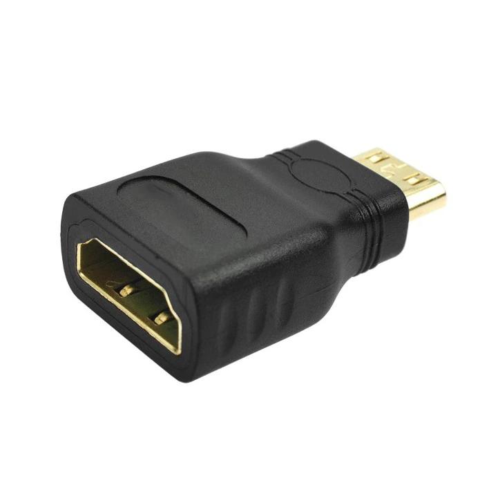 miniHDMI to HDMI変換アダプタ miniHDMIをHDMIに変換！ バルク【G4