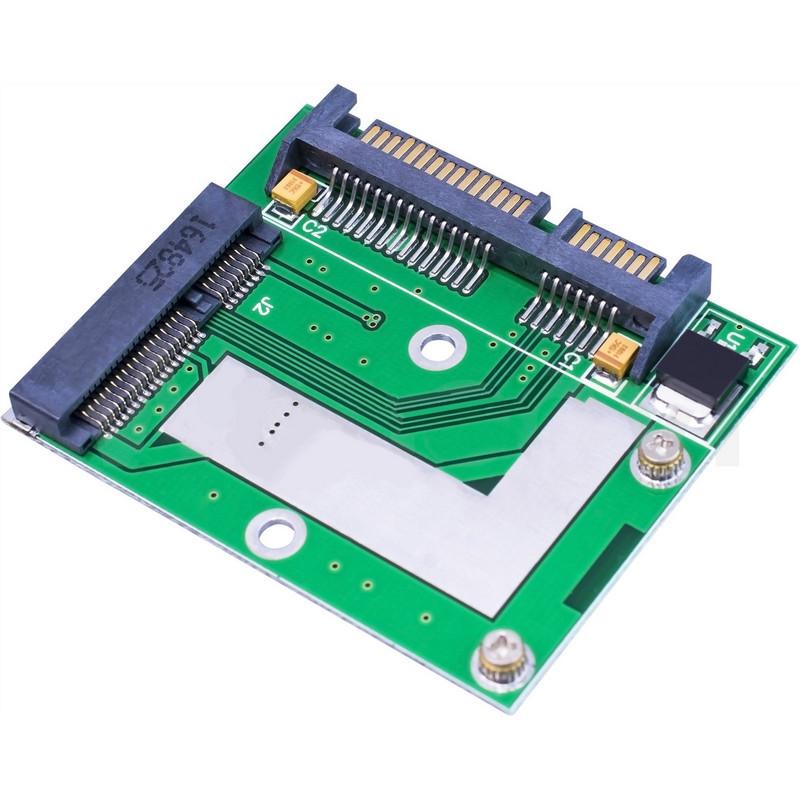 mSATA SSD変換アダプタ mSATA から SATAへ PCIe 2.5インチSATAドライブ ...