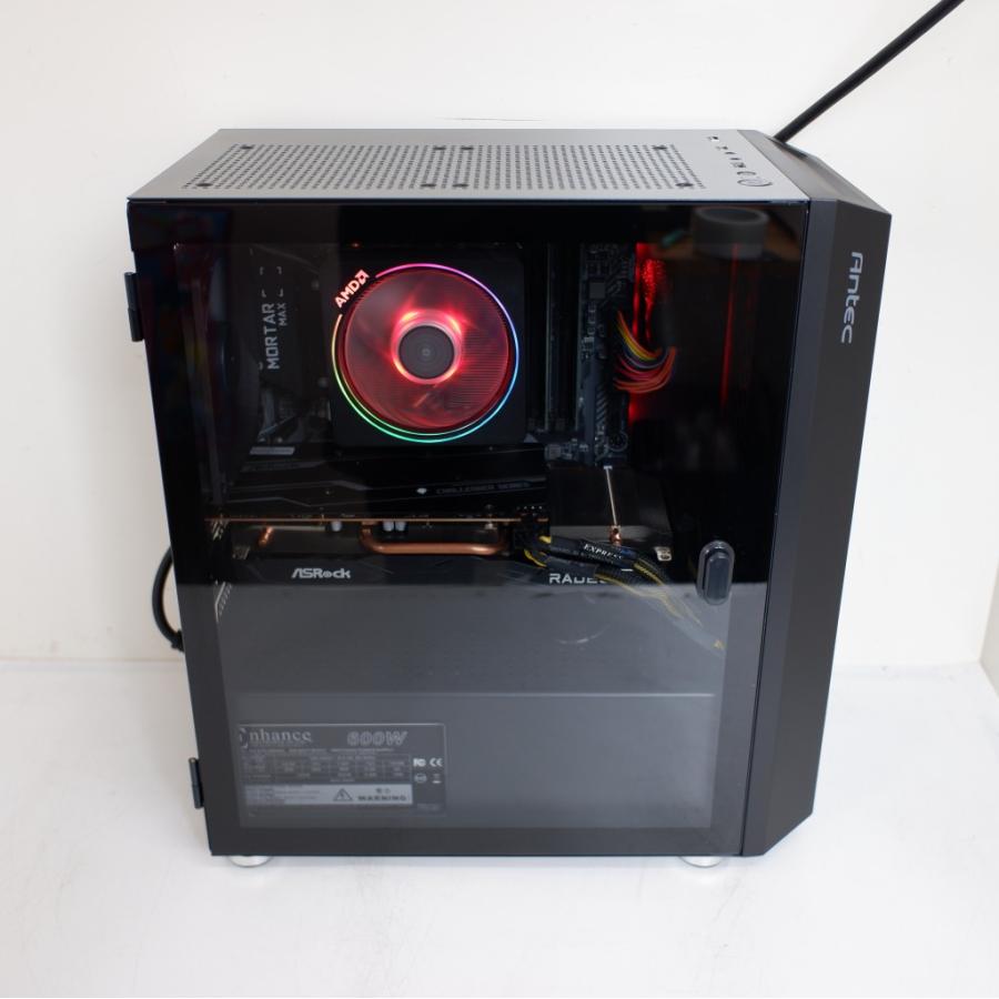中古自作ゲーミングPC】新品ケース・SSD使用 / Radeon RX 6600 XT 