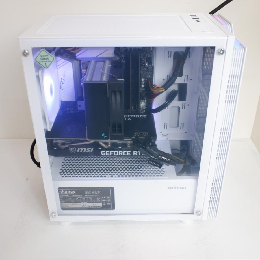 自作ゲーミングPC i7 10700 RTX3070 新品ピラーレスケース 中古自作ゲーミングPC】新品ケース使用 / GeForce RTX 3070 Core i7
