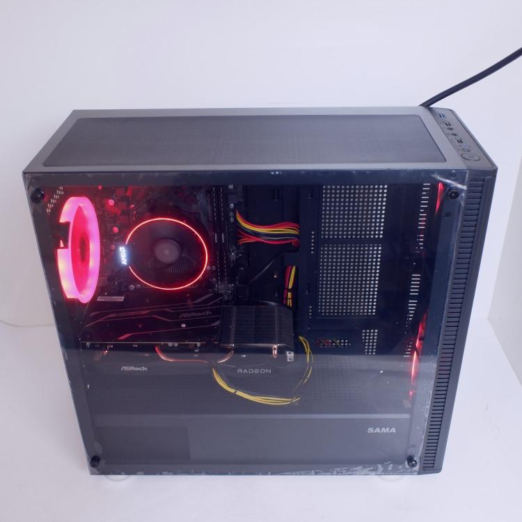 中古自作ゲーミングPC】新品パーツ多数 / Radeon RX 6600 / Ryzen 5 