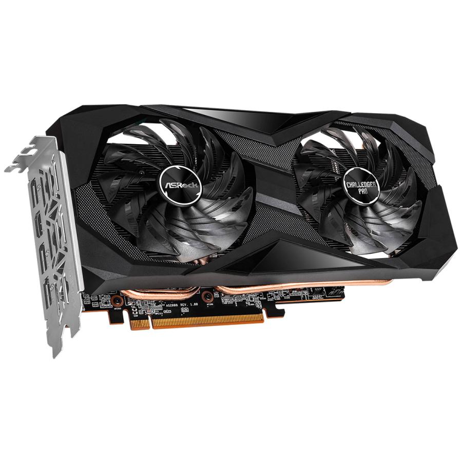 中古パーツ】 Asrock Radeon RX 6600 XT Challenger D 8G OC 1週間動作