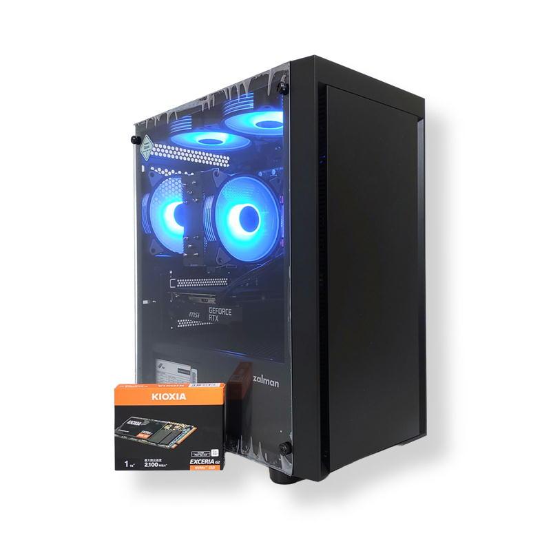 自作ゲーミングPC Ryzen5 5500/RTX2060/16GB/1TB