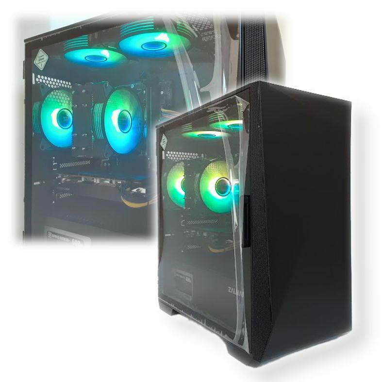 自作中古ゲーミングPC】新品ケース、新品パーツ多数 / Radeon RX7600 
