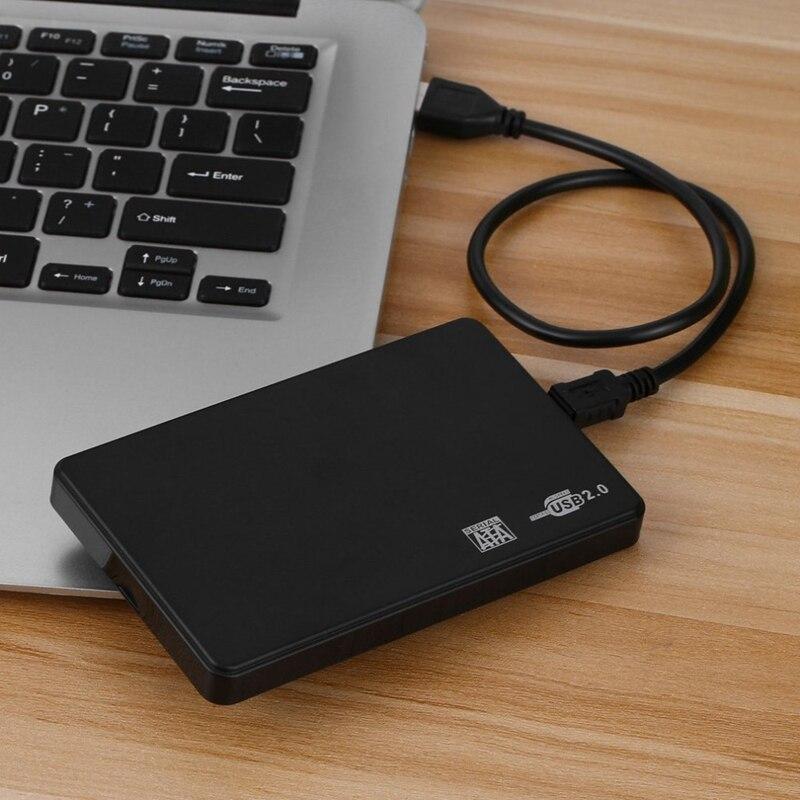USB2.0対応 外付け 2.5インチHDD/SSDケース SATA USB2対応 ブラック