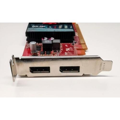 中古パーツ】 AMD FIREPRO W2100 2GB 2DP HP 762896-001 ロー