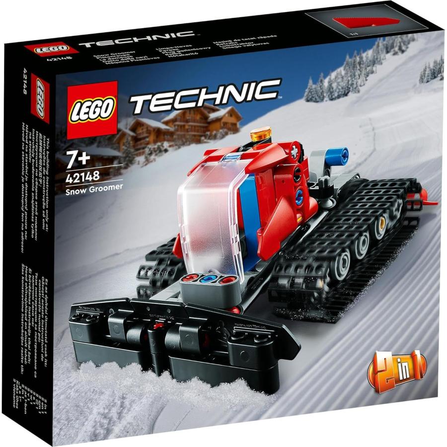 LEGO TECHNIC レゴ テクニック スキー場の除雪車 42148 2in1 スノー