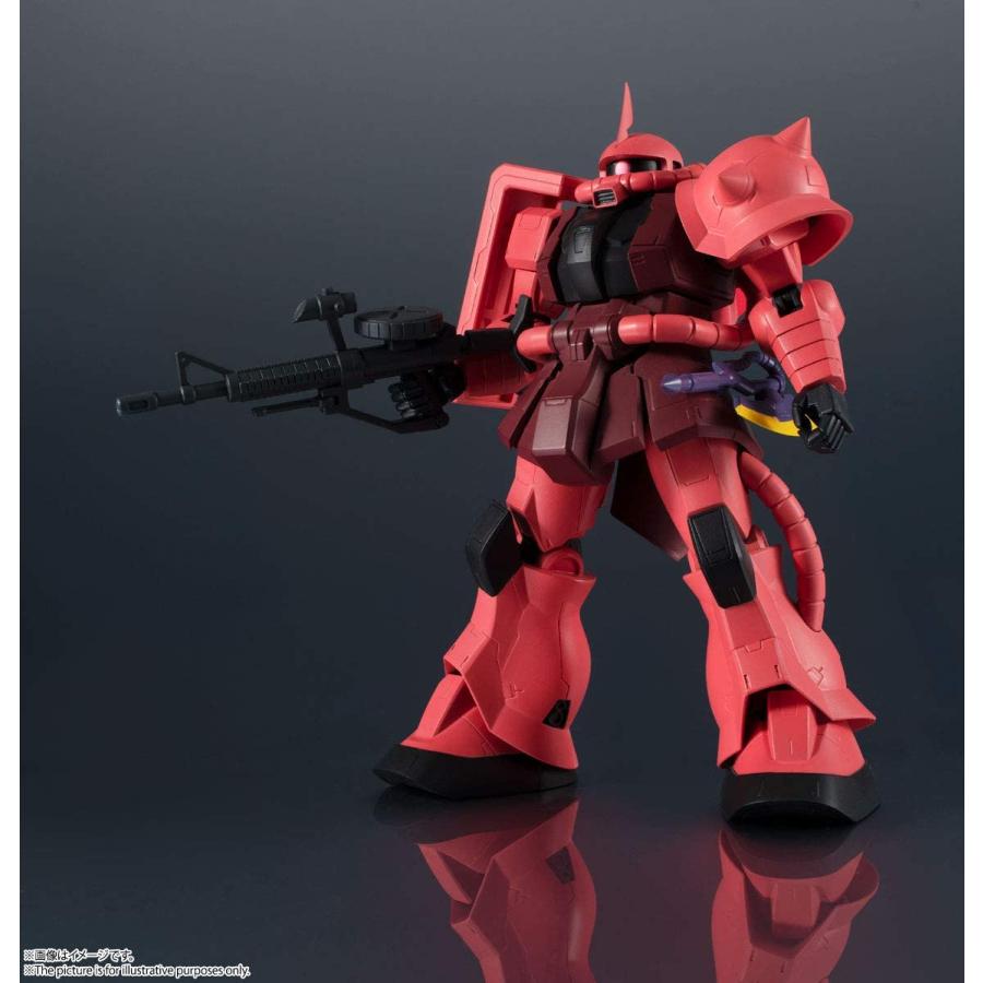 機動戦士ガンダム ザク GUNDAM UNIVERSE MS-06S CHAR'S ZAKU II 約150mm ABS&PVC製 塗装済み可動フィギュア 送料無料 GU-12 バンダイ｜pasokon｜04