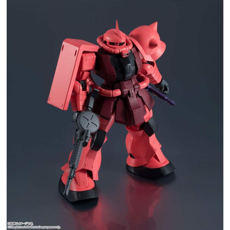 機動戦士ガンダム ザク GUNDAM UNIVERSE MS-06S CHAR'S ZAKU II 約150mm ABS&PVC製 塗装済み可動フィギュア 送料無料 GU-12 バンダイ｜pasokon｜06