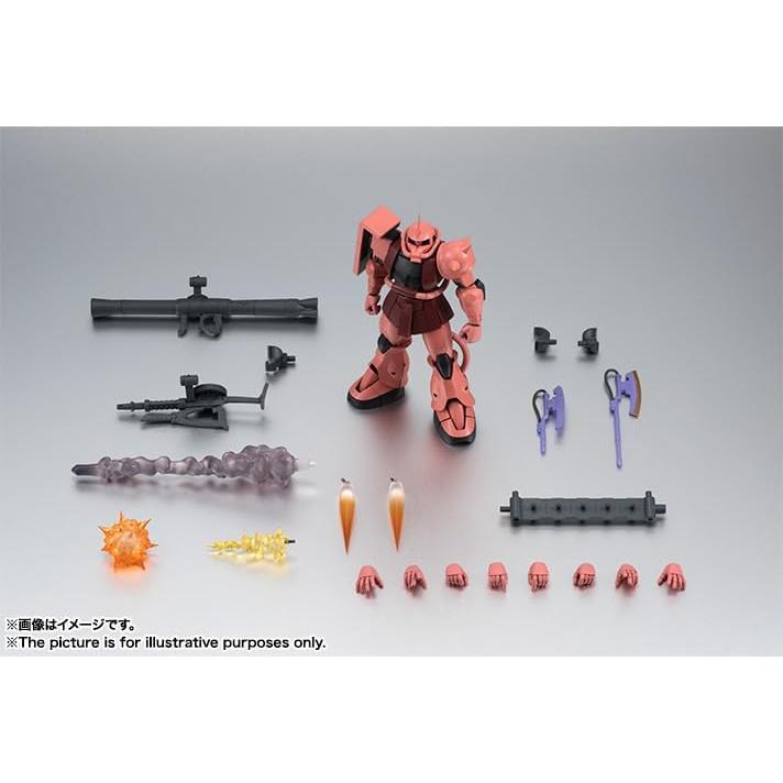 BANDAI（バンダイ） ROBOT魂 TAMASHII NATIONS MS-06S シャア専用ザク
