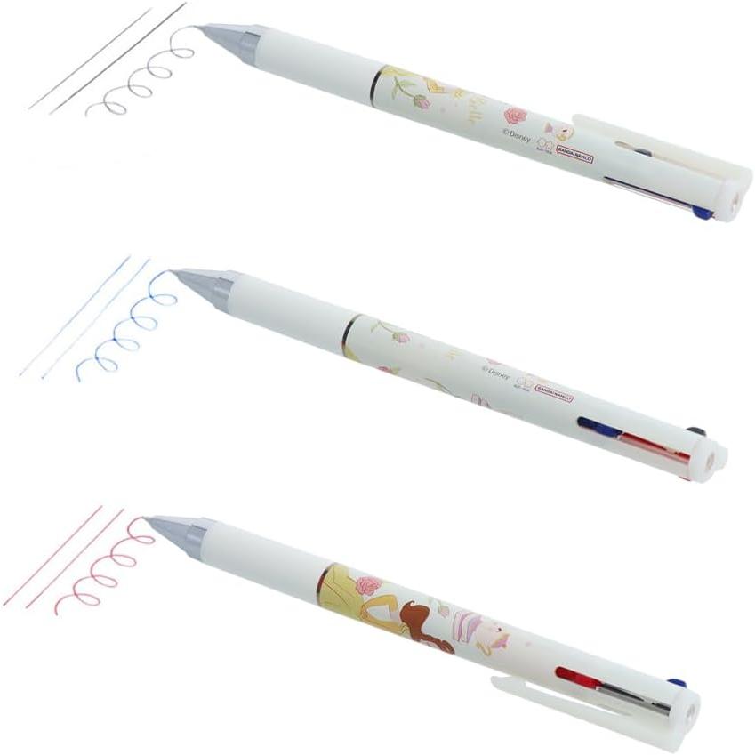 Disney（ディズニー） ベル Bell 美女と野獣 Disney 3色ボールペン