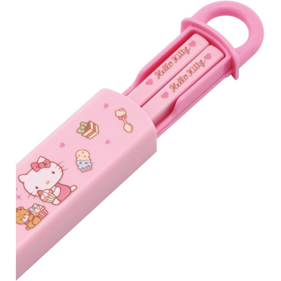 スケーター ハローキティ サンリオ Sanrio 子供用 抗菌 スライド 箸箱